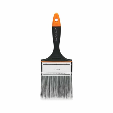 GRIP TIGHT TOOLS 4-in. Professional  Orange Plus Paint Brush, 12PK PL08-12